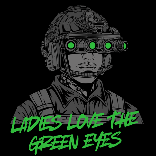 GREEN EYES-Men's Short Sleeve Tee