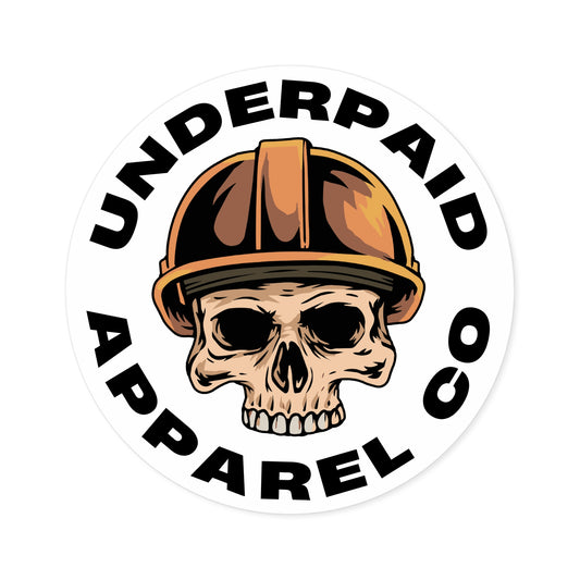 HARDHEAD Logo-6" Sticker