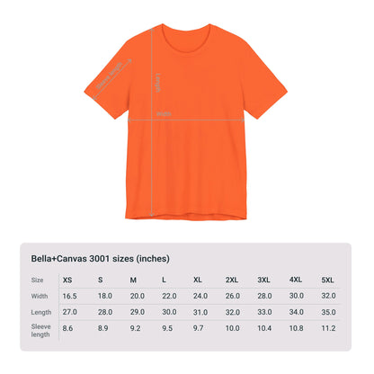 (3pk) Safety Orange-Men's PERFECT FIT Short Sleeve Tee's