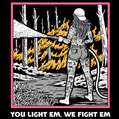 YOU LIGHT EM-Men's Short Sleeve Tee