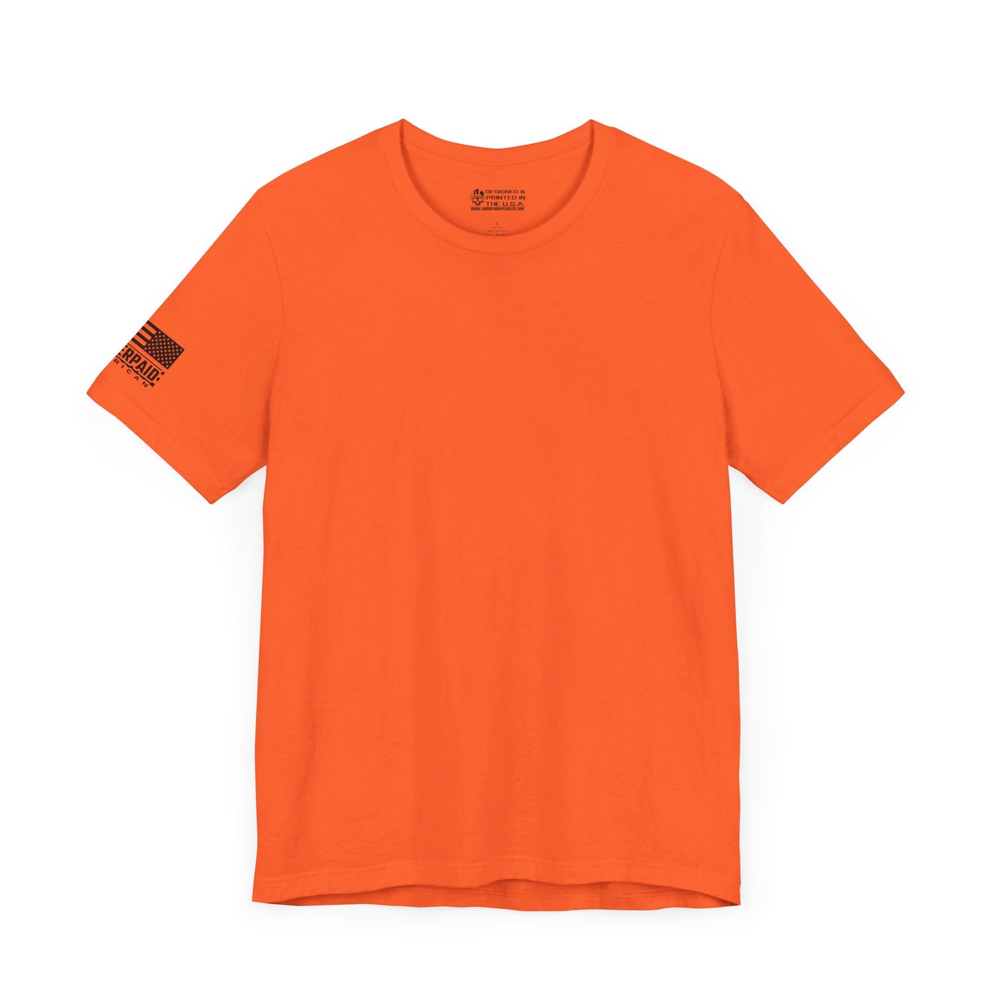 (3pk) Safety Orange-Men's PERFECT FIT Short Sleeve Tee's