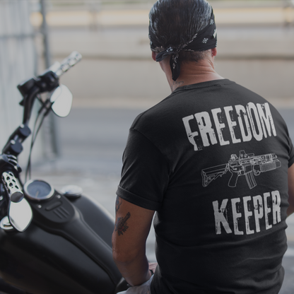 FREEDOM KEEPER-Men's Short Sleeve Tee