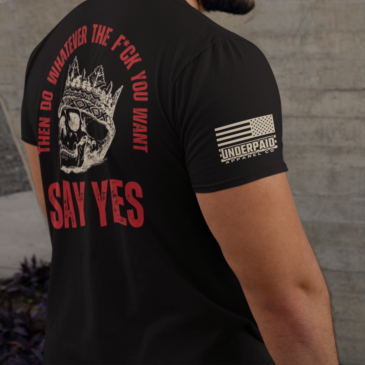 SAY YES-Men's Short Sleeve Tee