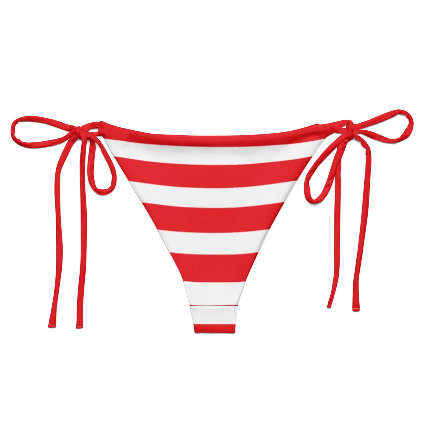 American Flag-String Bikini Bottoms