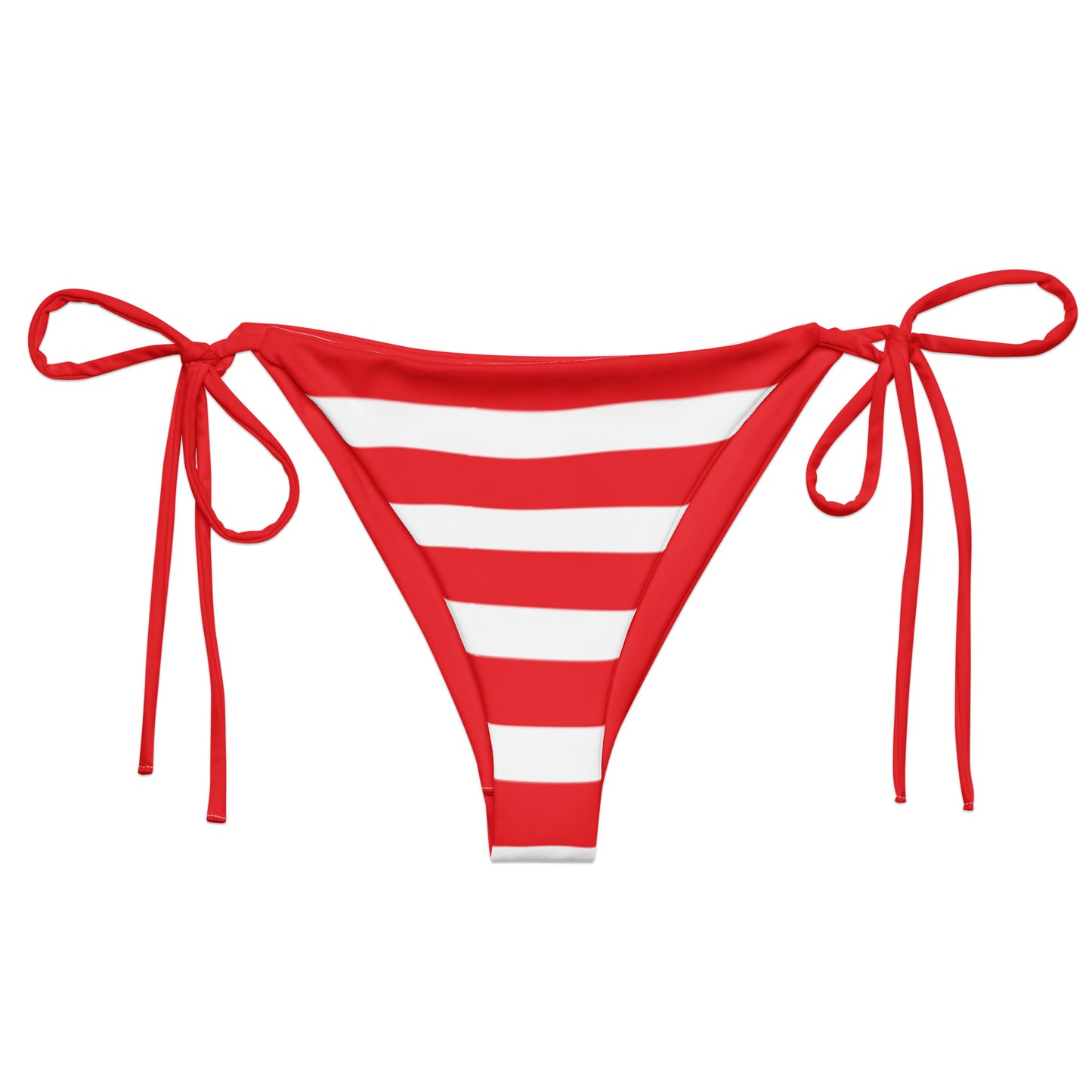 American Flag-String Bikini Bottoms