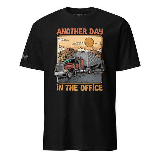 Day In The Office short sleeve graphic tee featuring full color design