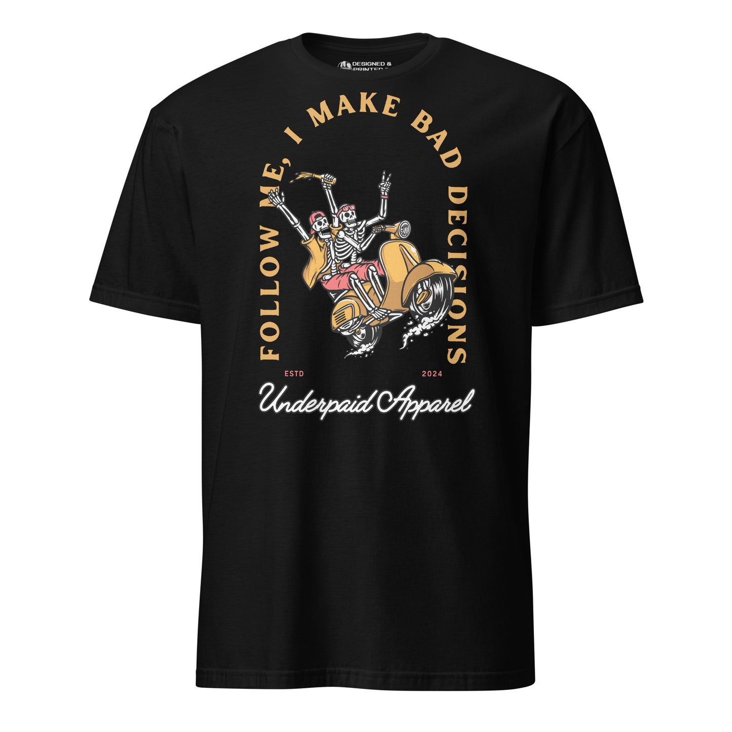 BAD DECISIONS-Men's Short Sleeve Tee