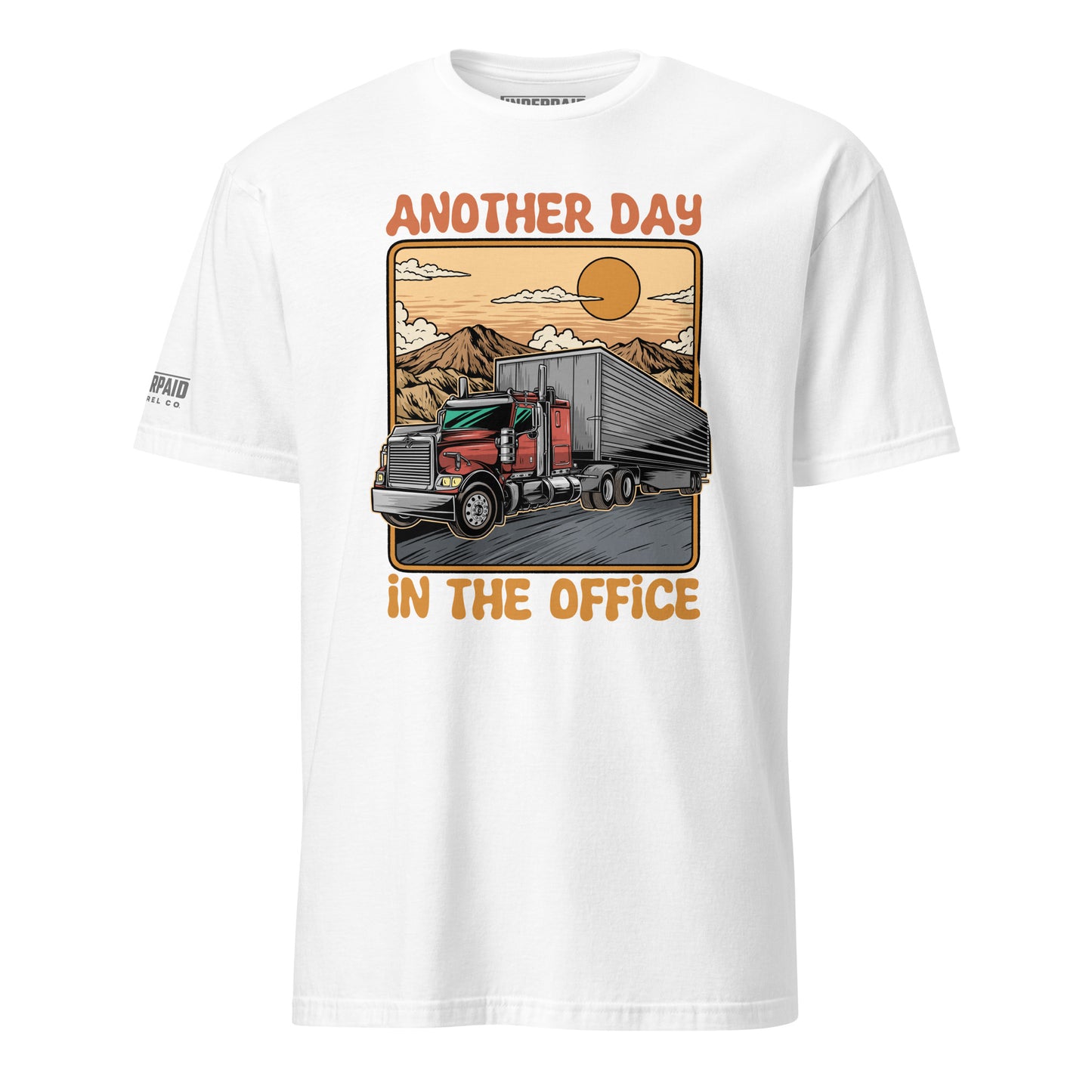 Day In The Office short sleeve graphic tee featuring full color design