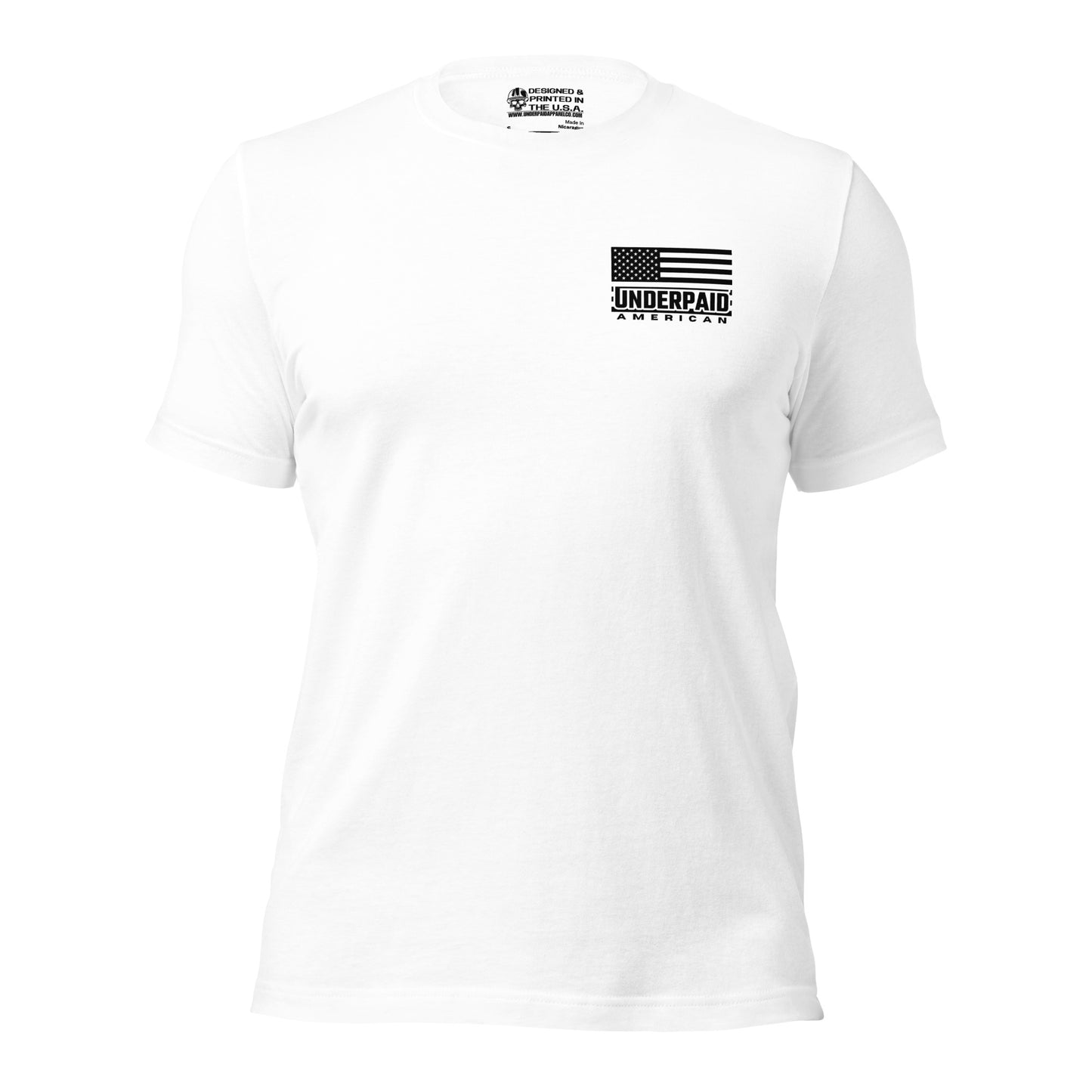 WHITE FLAG-Men's Perfect Fit Short Sleeve Tee